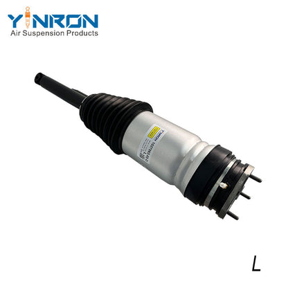 Side view for Tesla Model X (2019-2024) rear left air suspension strut with ASD (Raven Suspension) (1027062-00-D 102706200D)