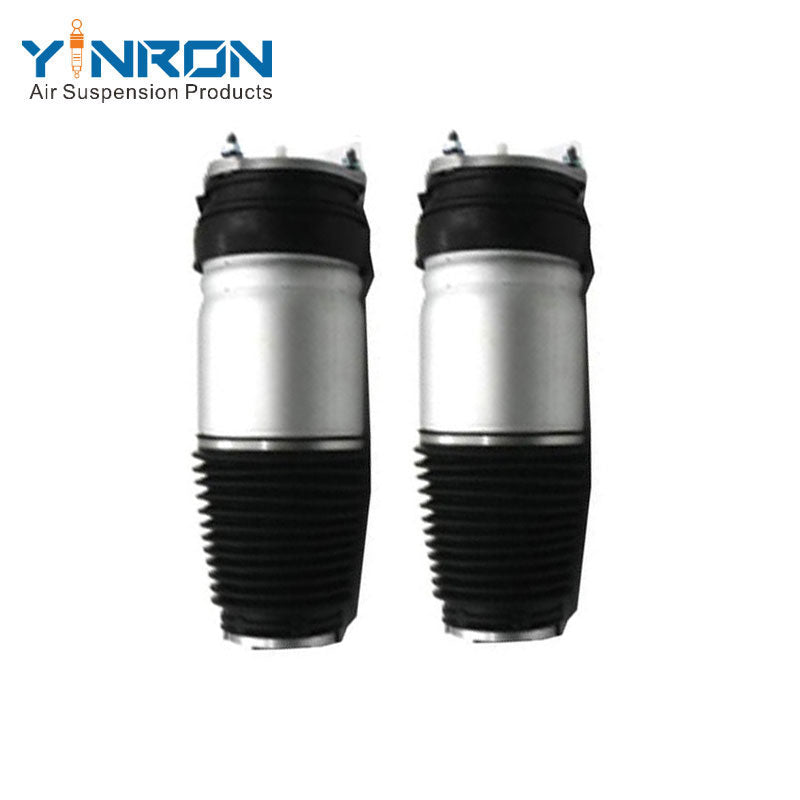 Perspective view for Tesla Model X (5YJX) AWD (2015-2021) front left and front right air suspension spring pair (1027361-25-E 102736125E or 1027361-00-G 102736100G)
