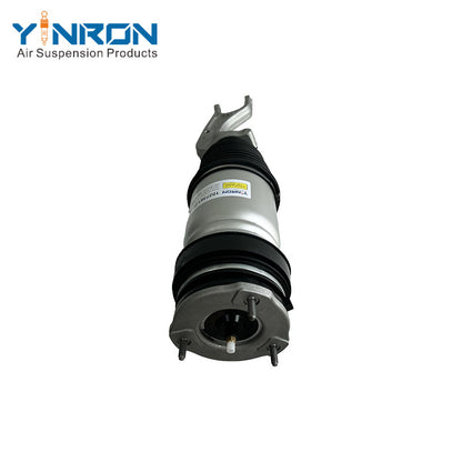 Bottom detail view for Tesla Model X (5YJX) AWD (2015-2021) front left or front right air suspension strut (1027361-25-E 102736125E or 1027361-00-G 102736100G)
