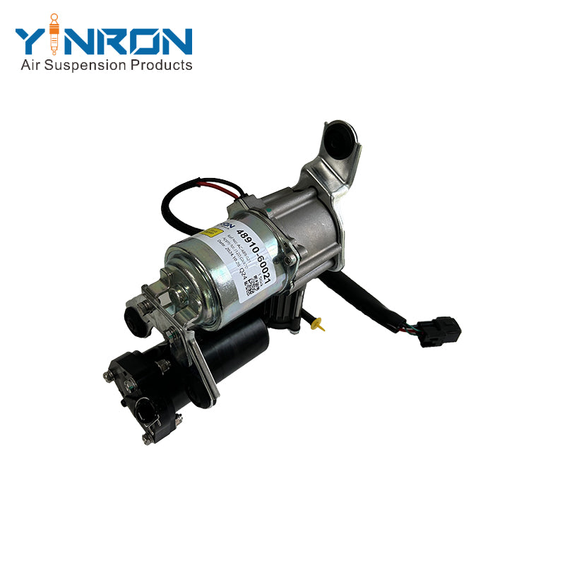 Side view of Air Suspension Compressor Pump for Toyota Land Cruiser Prado J150 / Lexus GX460 / 4Runner (48910‑60041, Without Relay)