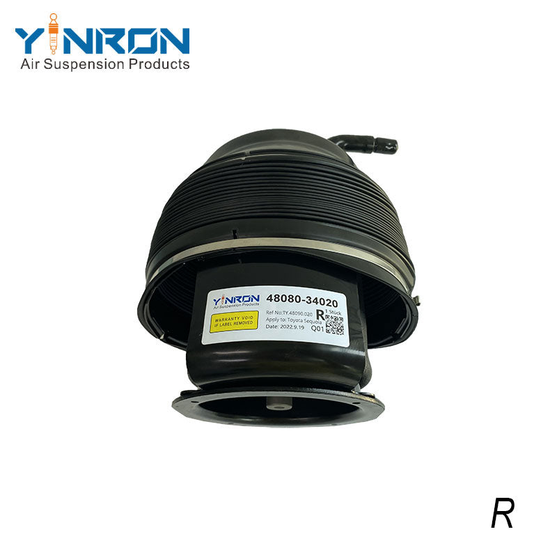 Full front view for Toyota Sequoia rear right air suspension spring (48080-34020)
