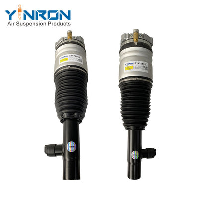 Perspective view for Volvo XC90 II (2016-2024) front left and front right air suspension strut pair with active 4 C suspension (31476850 and 31476851)

