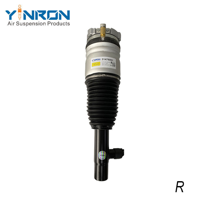 Perspective view for Volvo XC90 II (2016-2024) front right air suspension strut with active 4 C suspension (31476851)