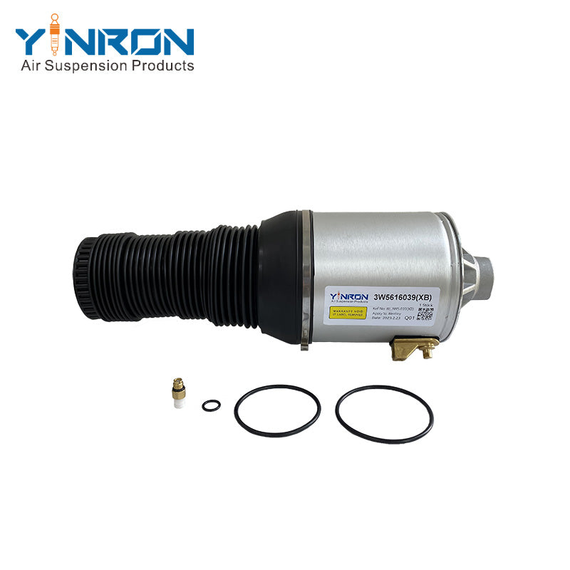 Overhead top‑down view for VW Phaeton 3D0 (2002‑2016) front left or front right air suspension spring (3D0616039AD or 3D0616040AD)