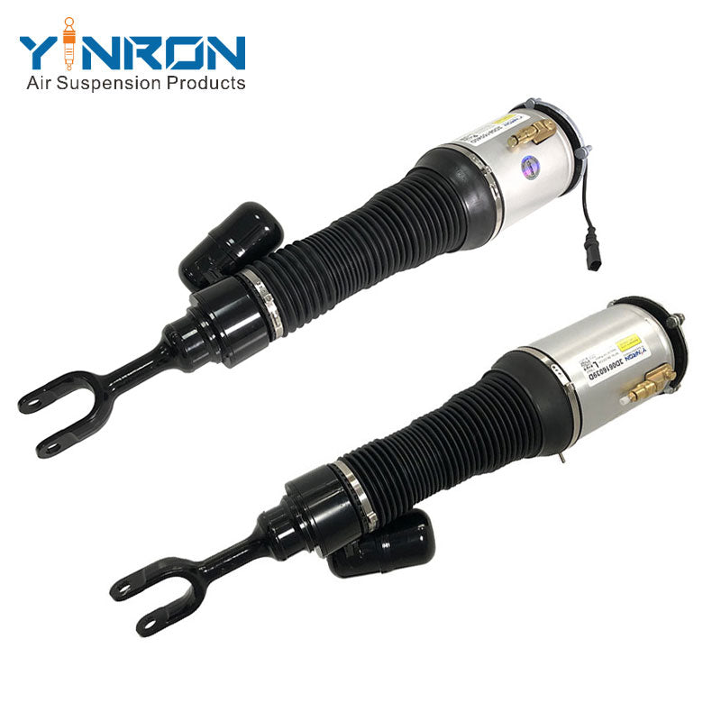 Full side view of Left & Right Front Air Suspension Strut With CDC for VW Phaeton 3D0 (2002-2016) (3D0616039 & 3D0616040)