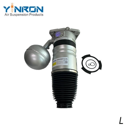 Full top view of VW Phaeton 3D0 left rear air suspension spring (3D0616001J)

