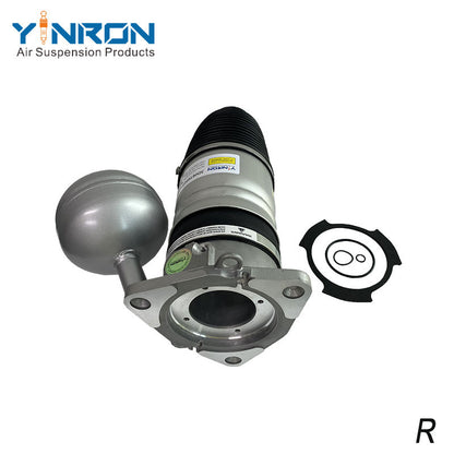 Full detail view of VW Phaeton 3D0 right rear air suspension spring (3D0616002J)
