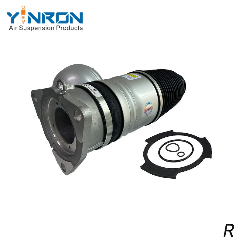 Full side view of VW Phaeton 3D0 right rear air suspension spring (3D0616002J)
