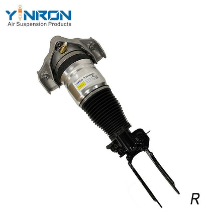 45-degree perspective view of VW Touareg I 7L front right air suspension strut with ADS (7L6616040D)