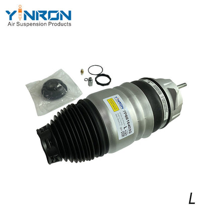 Full 45deg view of VW Touareg II 7P front air suspension spring (7P6616403G)