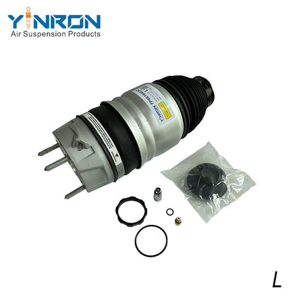 Full side view of VW Touareg II 7P front air suspension spring (7P6616403G)