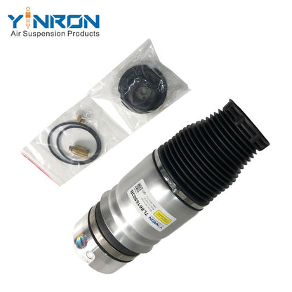 Full flat front view of VW Touareg I 7L rear air suspension spring (7L6616503B)