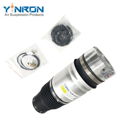 Side profile view of VW Touareg I 7L rear air suspension spring (7L6616503B)