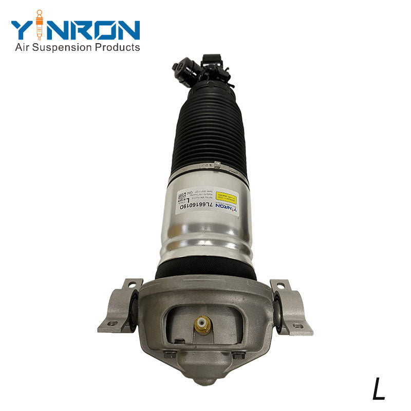 Full main view of VW Touareg I 7L (2003-2010) rear CDC electronic air suspension strut, OE number 7L6616019D