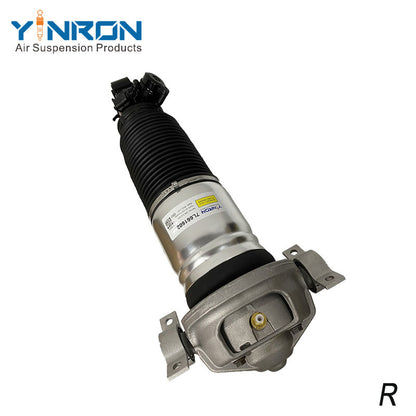 Side profile view of VW Touareg I 7L (2003-2010) right rear CDC controlled air suspension strut 7L6616020D