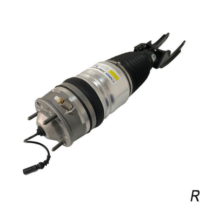  Side profile view of VW Touareg II 7P right front CDC air suspension strut (7P6616040N)
