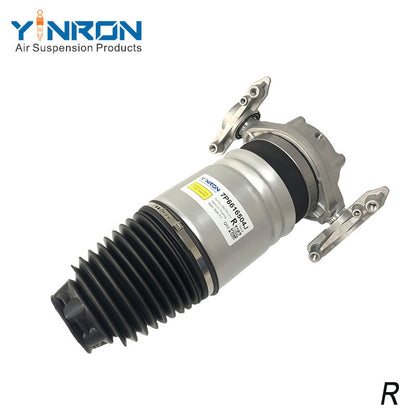 Pure side view of VW Touareg II 7P rear left air suspension spring (7P6616503G)