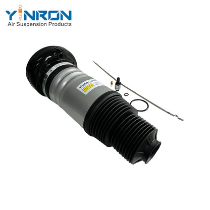 Full side view of VW Touareg III CR front air suspension spring (4M4616039J)