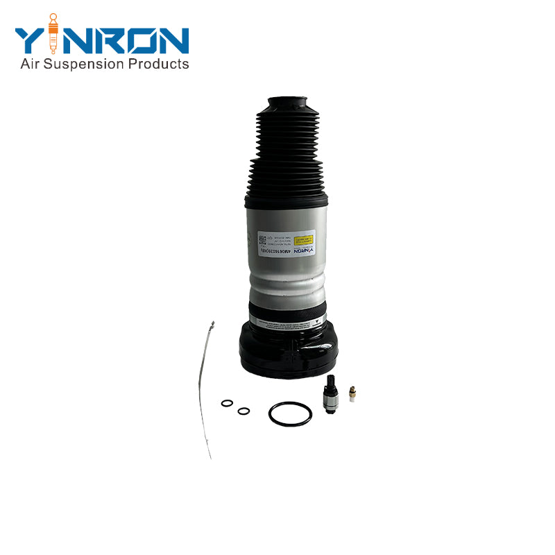 Full top view of VW Touareg III CR front air suspension spring (4M4616039J)