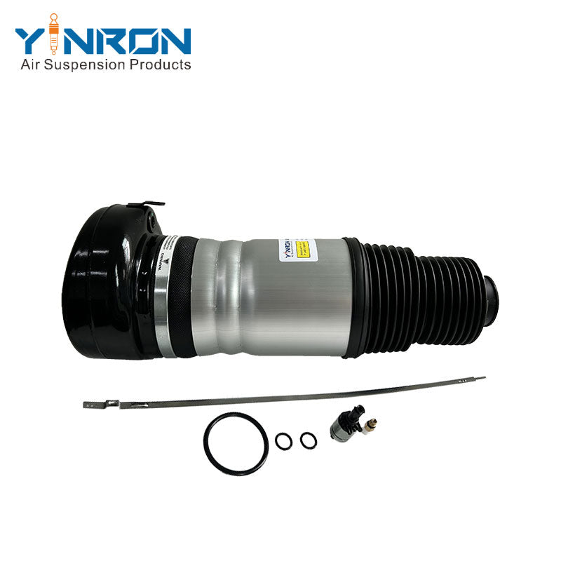 Full top view of VW Touareg III CR front air suspension spring (4M4616039J)
