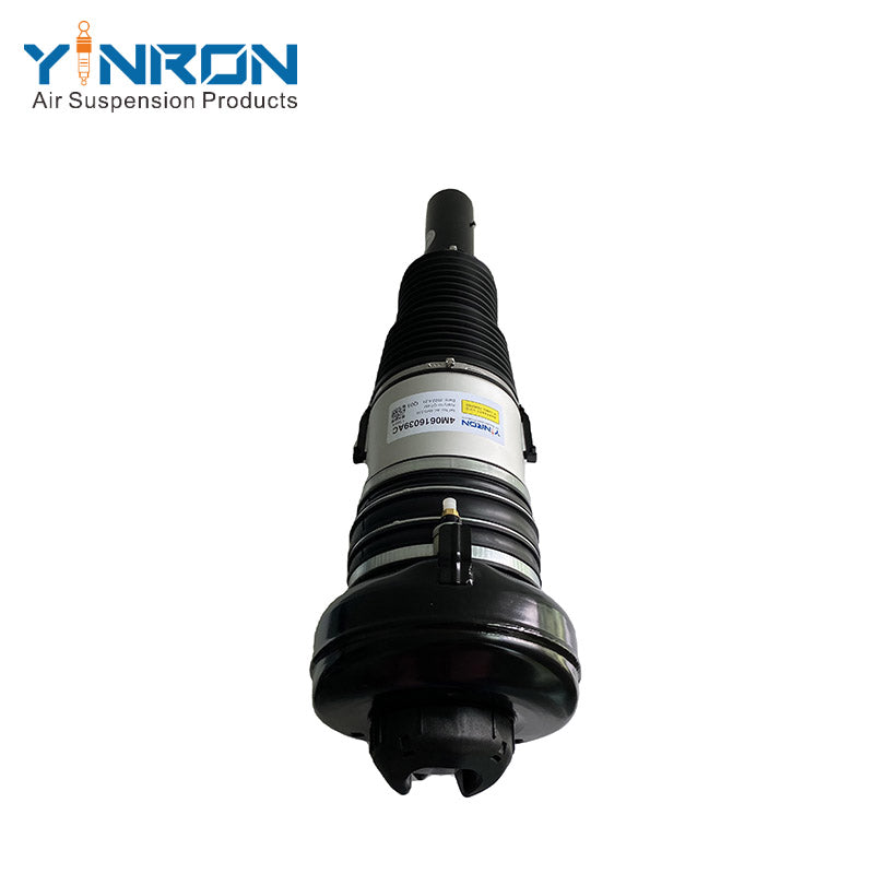 Full top view of VW Touareg III CR front air suspension strut with CDC (4M4616039J)