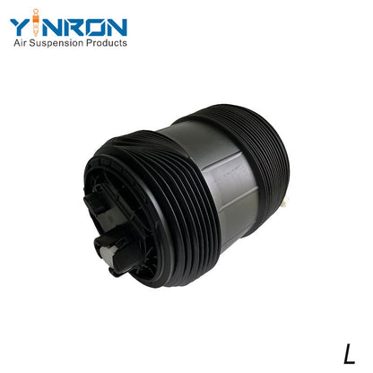 Side profile view of VW Touareg III CR rear left air suspension spring (4M4616001C)