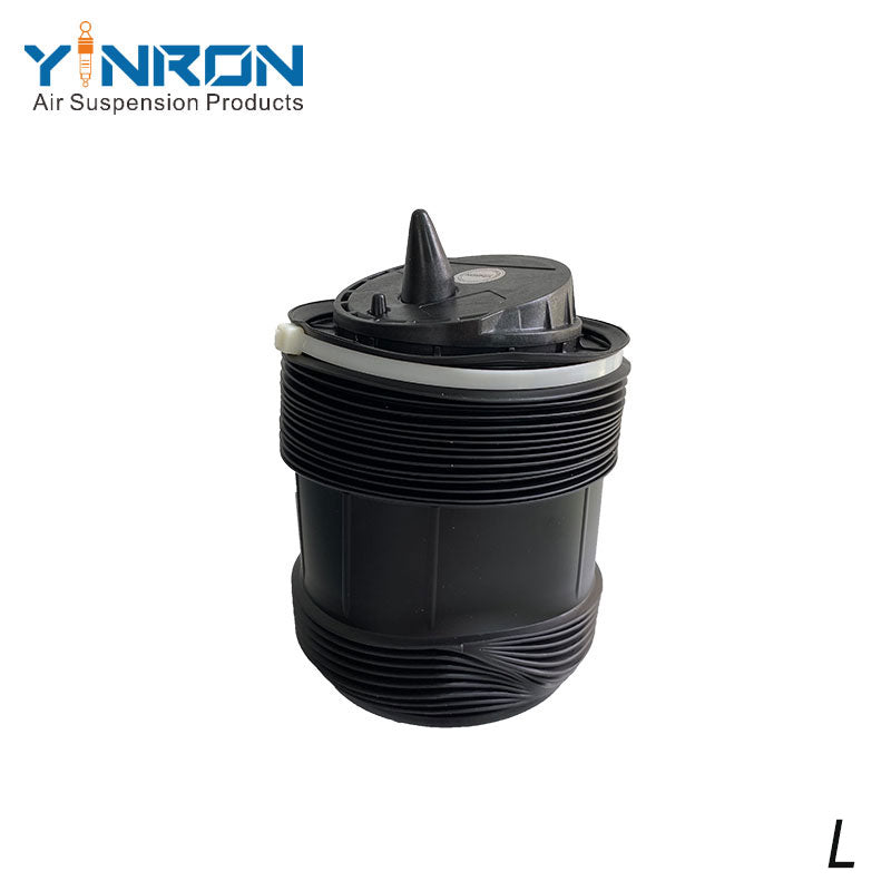 Vertical top-down view of VW Touareg III CR rear left air suspension spring (4M4616001C)
