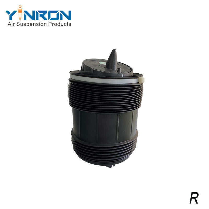 Vertical top-down view of VW Touareg III CR rear right air suspension spring (4M4616002C)