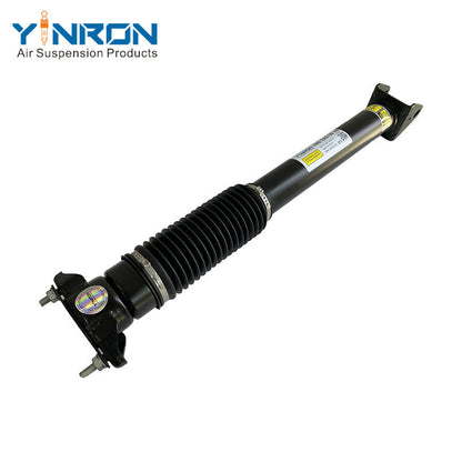 Perspective view of Mercedes W164 X166 rear air strut showing mounting eyelet and damper body
