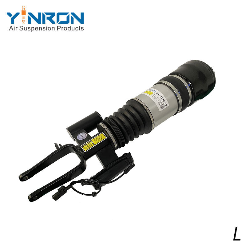 Front Left Air Suspension Strut for Mercedes W211-4MATIC with Active Damping System - Side Angle