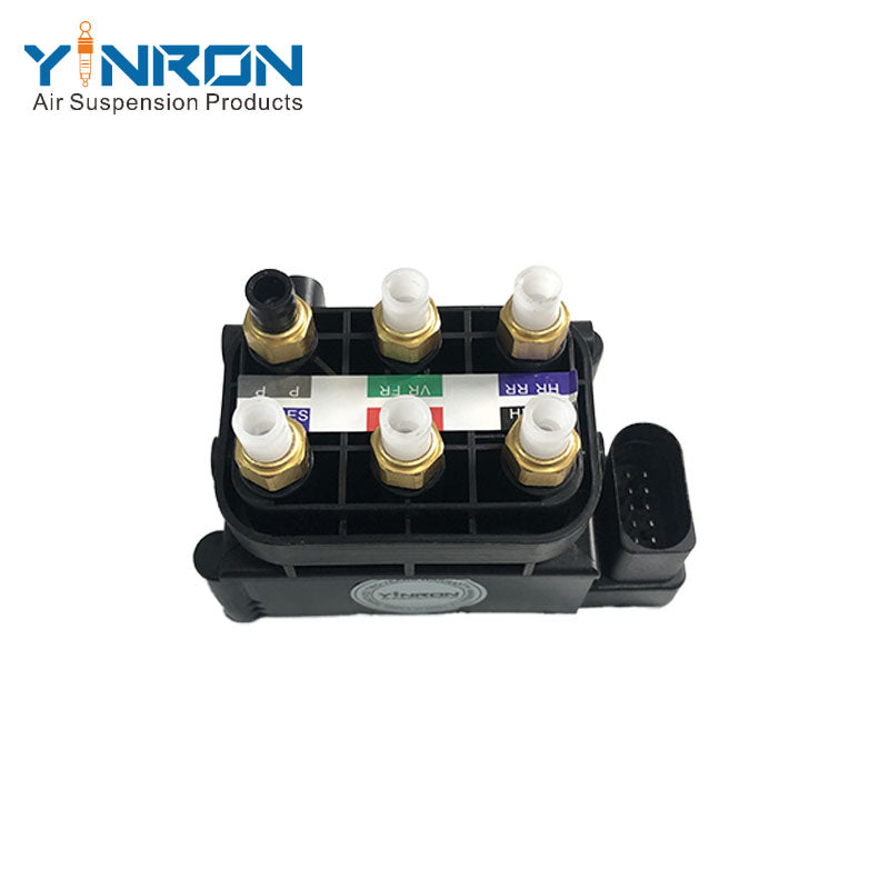 Bloque de válvulas solenoides para suspensión neumática de VW Touareg II 7P, bloque 7P0 698 014
