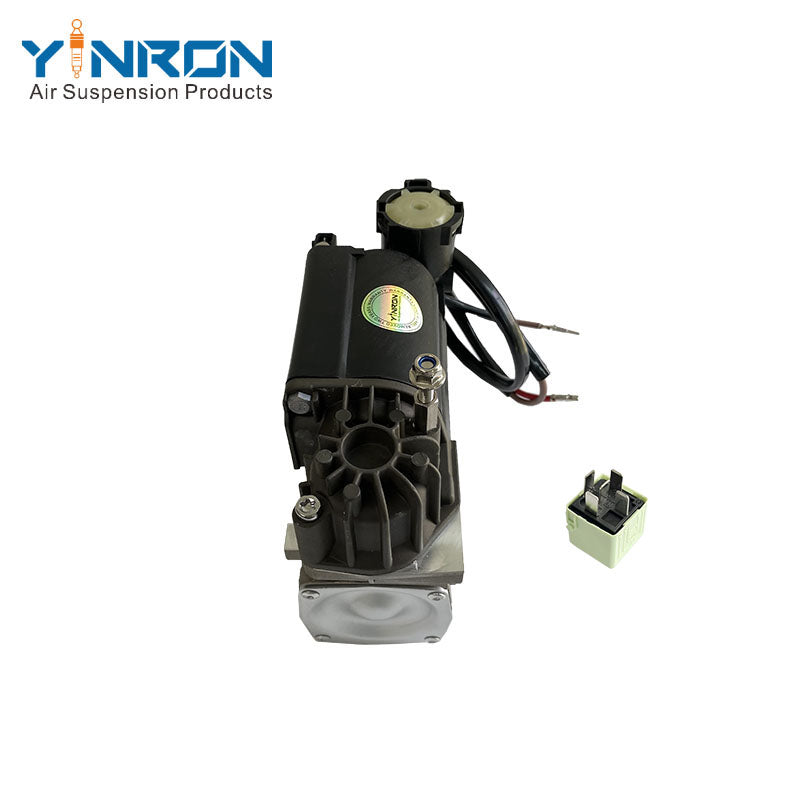 Left side view for BMW 5 Series E39 air suspension compressor pump with relay (37226787616)