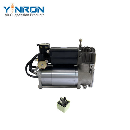 Rear flat view for BMW 5 Series E39 air suspension compressor pump with relay (37226787616)